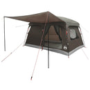vidaXL Cort de familie culoare maro gri 320 x 210 x 180 cm poliester