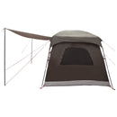 vidaXL Cort de familie culoare maro gri 320 x 210 x 180 cm poliester
