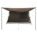 vidaXL Cort de familie culoare maro gri 380 x 260 x 190 cm poliester