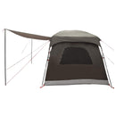 vidaXL Cort de familie culoare maro gri 380 x 260 x 190 cm poliester