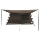 vidaXL Cort de familie cu acoperis culoare maro gri 420 x 305 x 200 cm