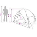 vidaXL Cort de camping cu protectie impotriva ploii rezistent la apa