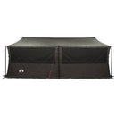 vidaXL Cort de familie cu acoperis gri caramiziu 600 x 400 x 268 cm
