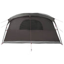 vidaXL Cort tunel cu acoperis culoare maro gri 427 x 305 x 205 cm
