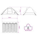vidaXL Cort Instant cu acoperis verde masliniu 305 x 215 x 140 cm