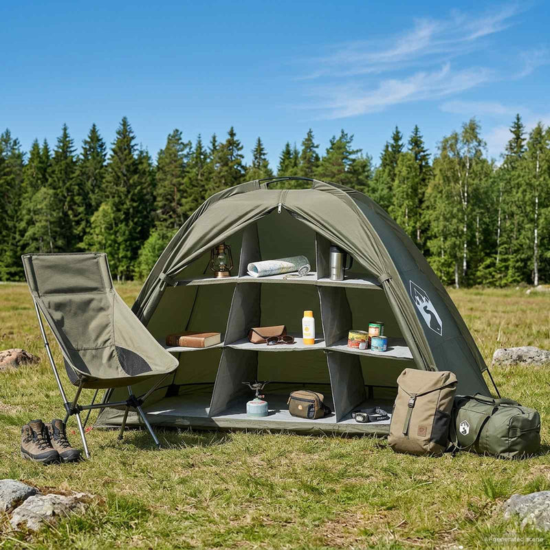 vidaXL Cort pentru depozitare verde masliniu 120 x 50 x 70 cm
