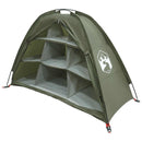 vidaXL Cort pentru depozitare verde masliniu 120 x 50 x 70 cm