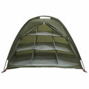 vidaXL Cort pentru depozitare verde masliniu 120 x 50 x 70 cm