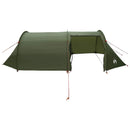 vidaXL Cort tunel verde masliniu 410 x 175 x 105 cm poliester si otel