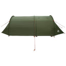 vidaXL Cort tunel verde masliniu 410 x 175 x 105 cm poliester si otel