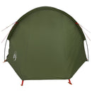 vidaXL Cort tunel verde masliniu 410 x 175 x 105 cm poliester si otel