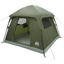 vidaXL Cort cabina verde masliniu 244 x 213 x 183 cm poliester si otel