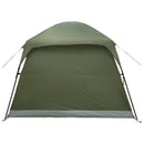 vidaXL Cort cabina verde masliniu 244 x 213 x 183 cm poliester si otel