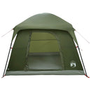 vidaXL Cort cabina verde masliniu 244 x 213 x 183 cm poliester si otel