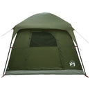 vidaXL Cort cabina verde masliniu 244 x 213 x 183 cm poliester si otel
