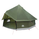 vidaXL Cort Tipi verde masliniu 300 x 300 x 200 cm poliester si otel