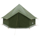 vidaXL Cort Tipi verde masliniu 300 x 300 x 200 cm poliester si otel