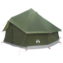 vidaXL Cort Tipi verde masliniu 400 x 400 x 250 cm poliester si otel
