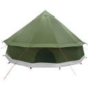 vidaXL Cort Tipi verde masliniu 400 x 400 x 250 cm poliester si otel