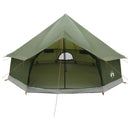 vidaXL Cort Tipi verde masliniu 400 x 400 x 250 cm poliester si otel