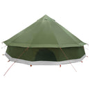 vidaXL Cort Tipi verde masliniu 600 x 600 x 350 cm poliester si otel