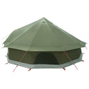 vidaXL Cort Tipi verde masliniu 600 x 600 x 350 cm poliester si otel