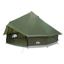 vidaXL Cort Tipi verde masliniu 500 x 500 x 300 cm poliester si otel