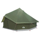 vidaXL Cort Tipi verde masliniu 500 x 500 x 300 cm poliester si otel