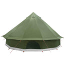 vidaXL Cort Tipi verde masliniu 500 x 500 x 300 cm poliester si otel