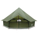 vidaXL Cort Tipi verde masliniu 500 x 500 x 300 cm poliester si otel