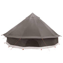 vidaXL Cort Tipi culoare maro gri 500 x 500 x 300 cm poliester si otel