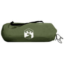 vidaXL Cort tunel verde masliniu 215 x 100 x 90 cm poliester si otel