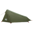 vidaXL Cort tunel verde masliniu 215 x 100 x 90 cm poliester si otel