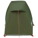 vidaXL Cort tunel verde masliniu 215 x 100 x 90 cm poliester si otel