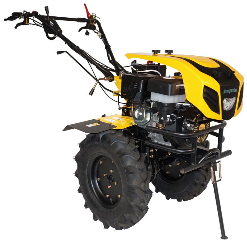Motocultor ProGARDEN Campo 1854 motor 18 CP benzina Euro 5 viteze 3+1 diferential roti 6.00-12 pornire electrica roti metal rarita reglabila plug arat plug cartofi 5l ulei AgroPro