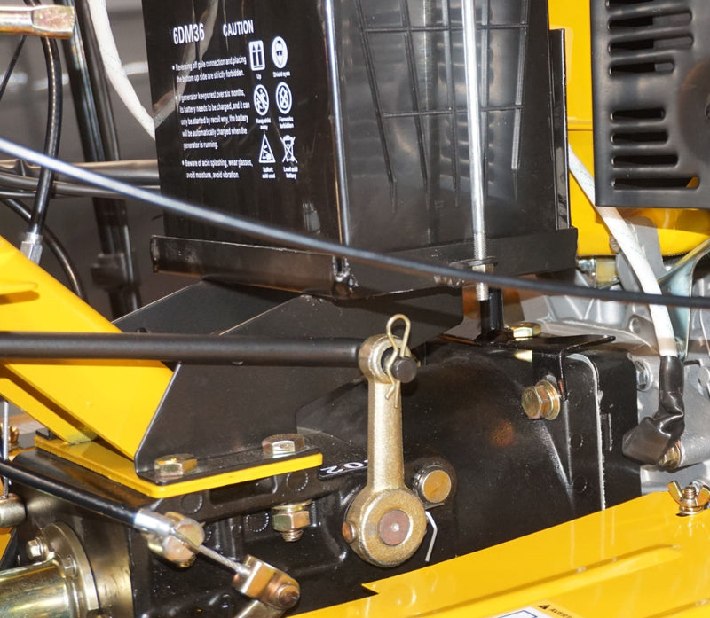 Motocultor ProGARDEN Campo 1854 motor 18 CP benzina Euro 5 viteze 3+1 diferential roti 6.00-12 pornire electrica roti metal rarita reglabila plug arat plug cartofi 5l ulei AgroPro