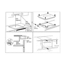 Plita incorporabila inductie Samus PSI-64BG7 4 zone de gatit 7000 W control touch timer oprire automata functie blocare indicator caldura reziduala functie Boost