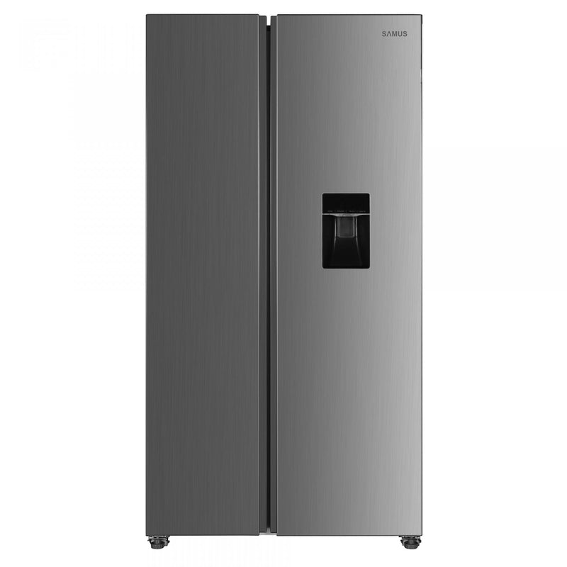 Frigider Side by Side Samus SSX-669NFWDE 532 litri clasa E inaltime 177 cm No Frost dozator de apa afisaj LCD lumina interioara LED