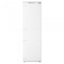Frigider-Racitor incorporabil Samus SRBI345NFE cu 1 usa si 6 rafturi 304 litri Full No Frost clasa E alb inaltime 178.5 cm termostat reglabil functie Super racire usa reversibila lumina interioara tip LED picioare reglabile