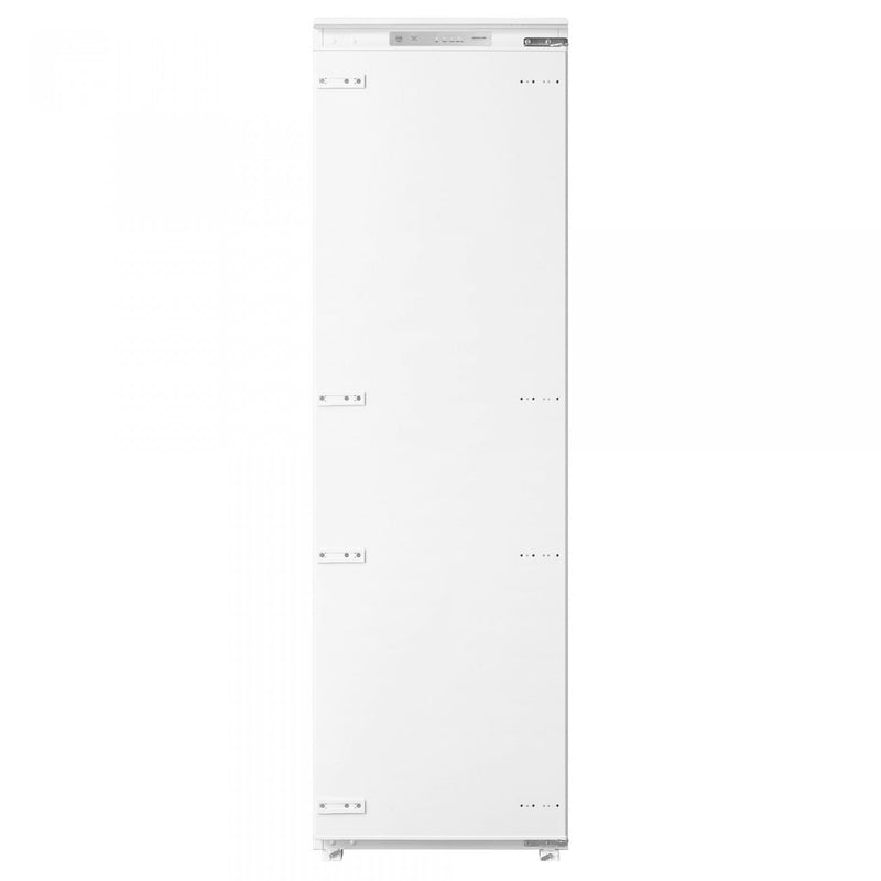 Frigider-Racitor incorporabil Samus SRBI345NFE cu 1 usa si 6 rafturi 304 litri Full No Frost clasa E alb inaltime 178.5 cm termostat reglabil functie Super racire usa reversibila lumina interioara tip LED picioare reglabile