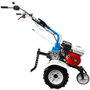 Pachet motosapa Premium AGT 6500 Honda GX200 freze segmentabile 80cm roti cauciuc rarita fixa + 1l Ulei motor AgroPro 1l Ulei transmisie AgroPro