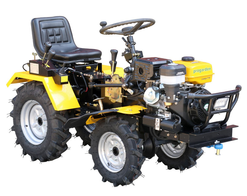 Tractor Progarden articulat tractiune fata/spate sistem hidraulic fata/spate motor 18 CP latime lucru 135 cm