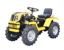 ProGARDEN Campo T12 Minitractor G2.1 4x4, 12CP, diesel, hidraulica fata-spate, roti 6.00-12 cu freza tractata