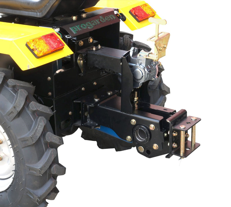ProGARDEN Campo T12 Minitractor G2.1 4x4, 12CP, diesel, hidraulica fata-spate, roti 6.00-12 plug arat cu 2 brazde