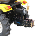 ProGARDEN Campo T12 Minitractor G2.1 4x4, 12CP, diesel, hidraulica fata-spate, roti 6.00-12 cu freza tractata