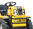 ProGARDEN Campo T12 Minitractor G2.1 4x4, 12CP, diesel, hidraulica fata-spate, roti 6.00-12 cu freza tractata