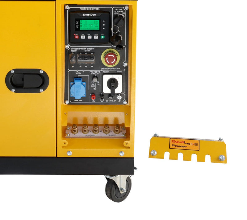 Stager YDE8600TA-TA3 V2 Generator insonorizat 7.5kVA, 3000rpm, dual, diesel, pornire electrica