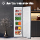 Congelator Samus SCGXE336NFE 204 l Full No Frost Afisaj electronic led Clasa energetica E Super freezeing Ventilator 4 sertare si 2 rafturi