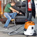 Aspirator STIHL SE 62 electric putere 1400 W putere de aspirare 210 mbar debit 3600 l/min