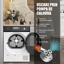 Uscator de rufe Samus SWDP-816 pompa de caldura 8 kg clasa E latime 59.8 cm functie Antisifonare blocare acces copii optiune pornire intarziata